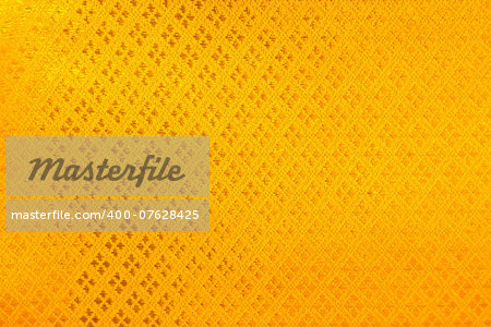 Thai silk gold color with for background