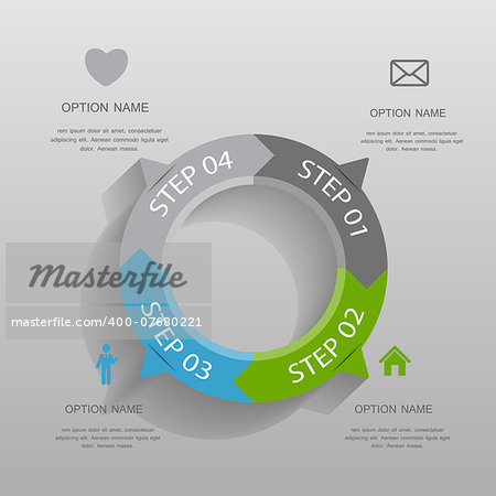 Infographic Templates for Business Vector Illustration. EPS10.