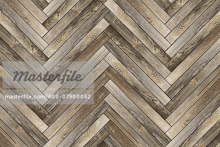 pattern of old wood tiles forming parquet floor
