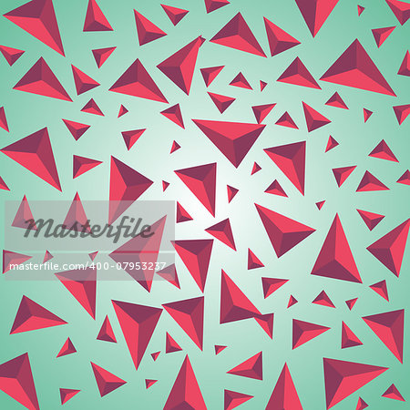 Abstract explosion vector background with small particles