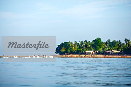 tropical beach, Andaman Sea Shore in Thailand