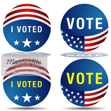 An image of a set of vote buttons.