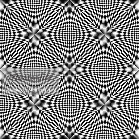 Design seamless monochrome checkered pattern. Abstract background. Vector art