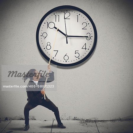 Move clock hands to change the time
