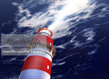 3D rendering of a lighthouse