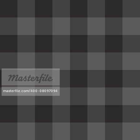 Tile dark grey and black plaid vector pattern for seamless decoration wallpaper