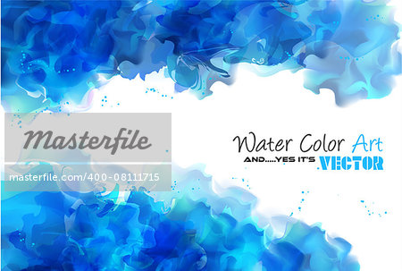 Watercolor Background and yes... it's vector! To use for poster, flyer background, page covers, letterheads, hipster stuff, business cards, brochures template and so on