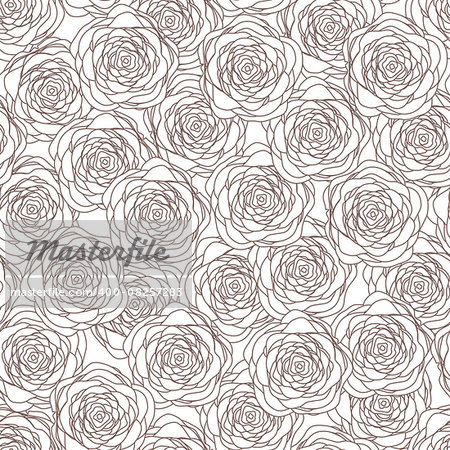 Abstract floral background, floral seamless pattern, rose pattern, textile design background