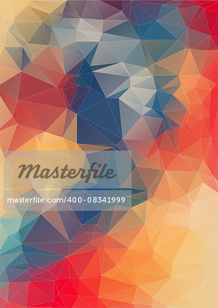 abstract background consisting of angular shapes for web design