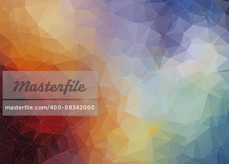 Abstract Two-dimensional  colorful background for web design