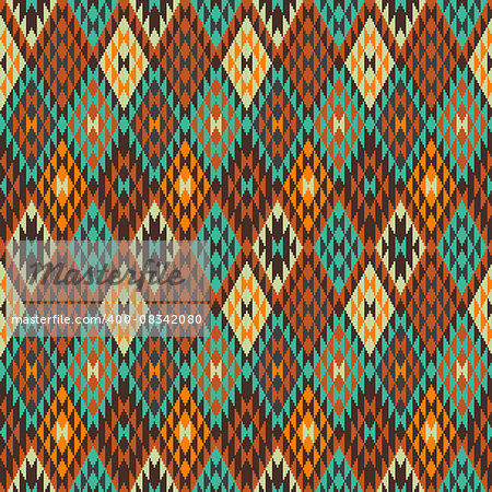 American Indian seamless pattern design