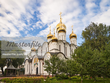 St. Nicholas Cathedralin in St. Nicholas Monastery. Pereslavl-Zalessky. Russia.