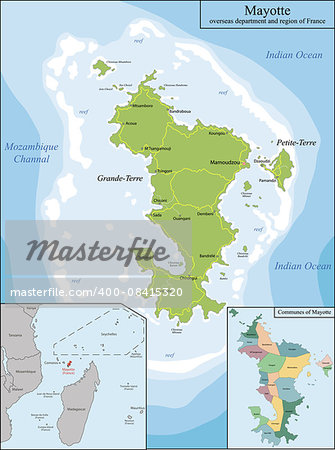 Mayotte is an overseas department and region of France officially named Department of Mayotte Mayotte is an overseas department and region of France officially named Department of Mayotte