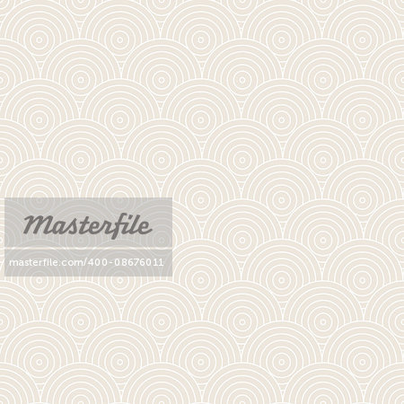 Delicate vector pattern. Seamless background with circles.