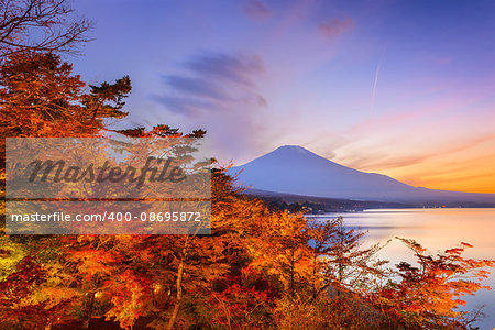 Mt. Fuji, Japan during autumn.