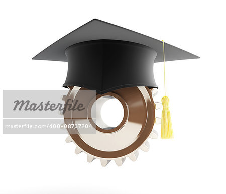Industrial Education on a white background