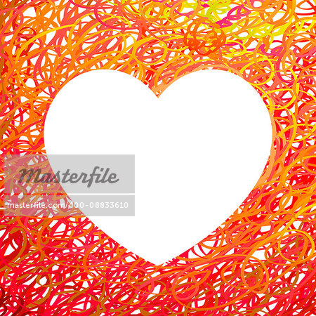 Hand drawn Heart symbol. Vector calligraphy Red Heart. Grunge Heart. Heart Shape. Distressed Heart. Heart Texture. Valentine's Day Heart. March 8 Women's Day. Brush Stroke Heart. Lines Heart Background