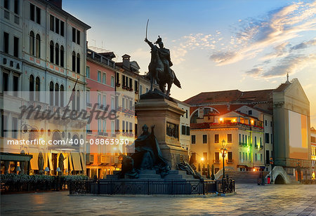 Monument to Vittorio Emmanuele II in Venice, Italy