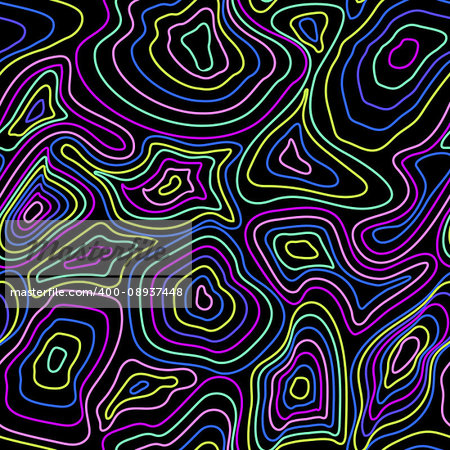 Vector illustration of abstract colorful seamless pattern