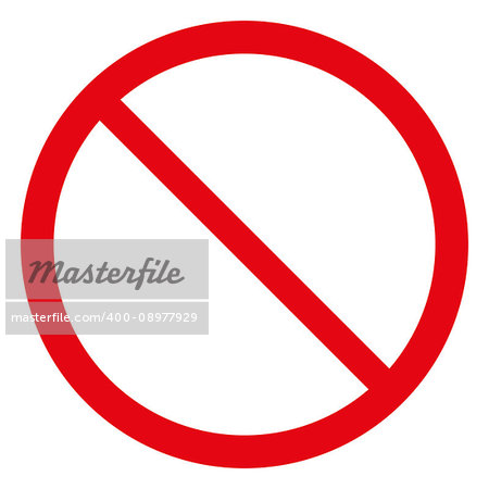 No, sign, stop, symbol, vector, forbidden, ban, icon, restrict, red.