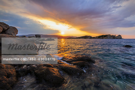 sunrise in Ammouliani Island, Chalkidiki, Northern Greece