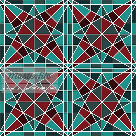 Vector  Seamless Eastern Pattern