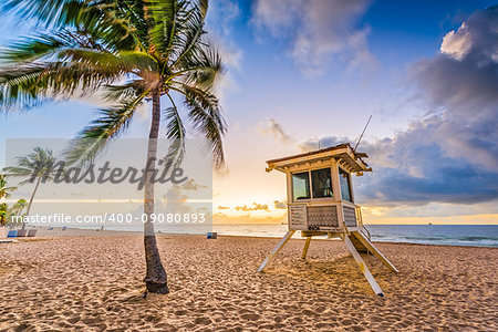 Fort Lauderdale Beach, Florida, USA.