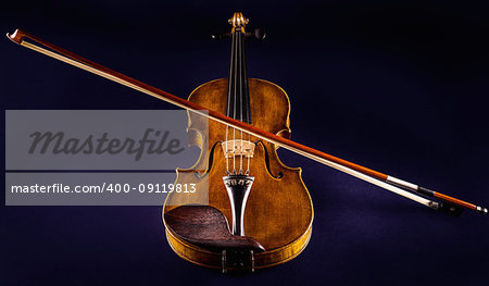 close up of a violin