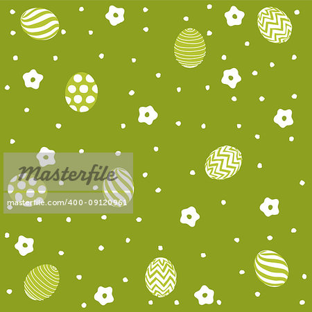 Easter holiday green background for printing on fabric, paper for scrapbooking