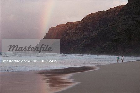 Polihale Beach, Kuai, Hawaii, USA