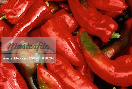 Close-Up of Peppers