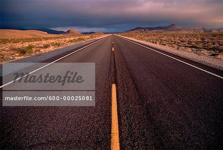Road Nevada, USA