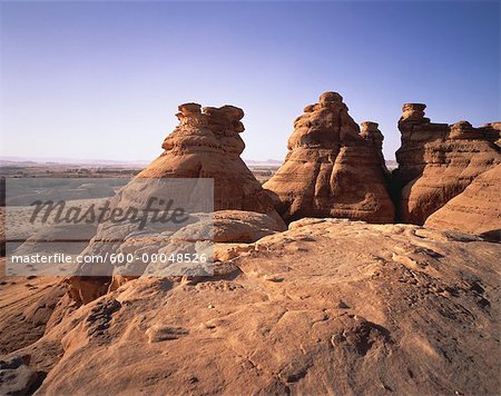 Rock Formations and Landscape, Al'Ula, Saudi Arabia