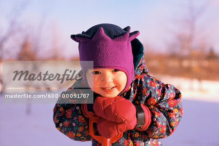 Child in Snowsuit