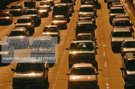 Traffic Los Angeles, California, USA