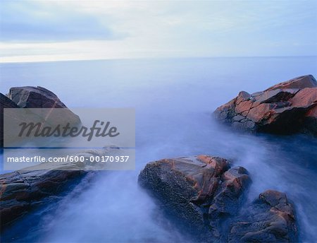 Atlantic Ocean, Cape Breton Highland Nat. Park, Nova Scotia, Canada