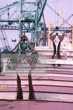 Iron Ore Being Loaded