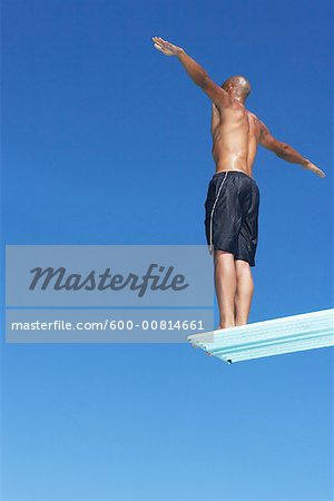 hot boys on diving board
