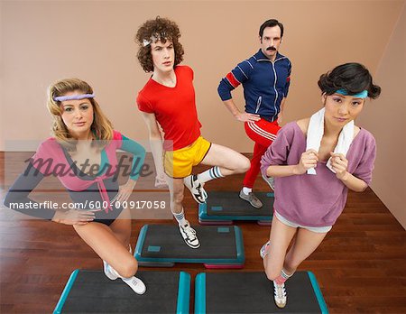 70+ People In Gym On Step Board Stock Photos, Pictures & Royalty