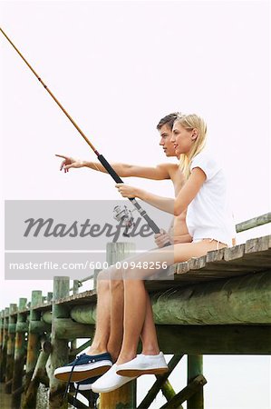 Couple Fishing