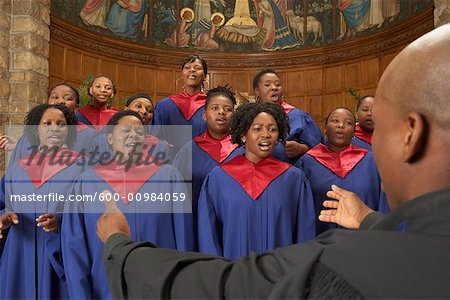 Gospel Choir and Minister