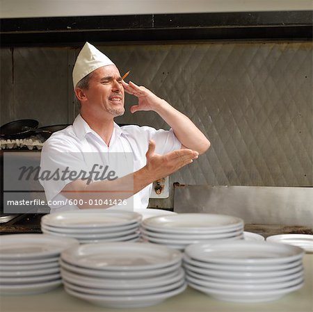 diner cook hat