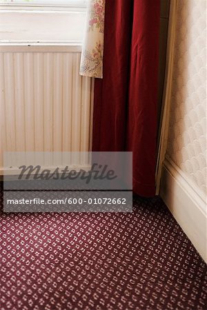 Carpet and Curtain in Room