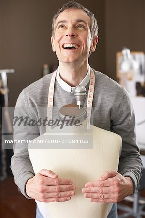 Portrait of Man in Studio