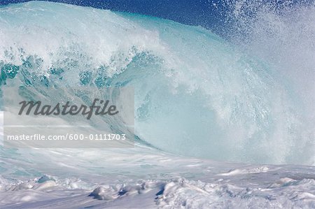 Wave, North Shore, Oahu, Hawaii, USA