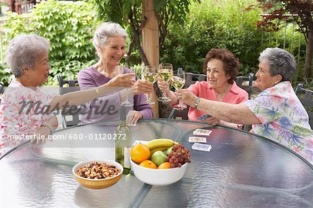 Women Toasting