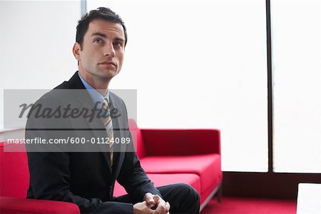 Portrait of Businessman Indoors
