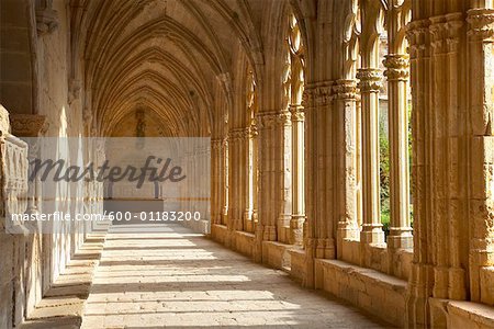 Interior Courtyard, Monasterio de Santes Creus, Spain