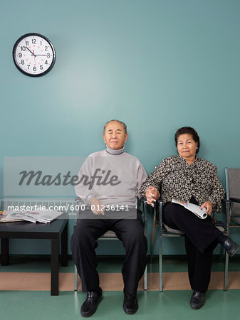 Couple in Waiting Room