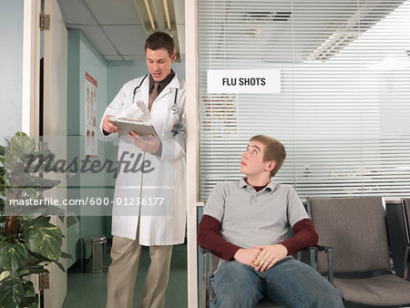 Doctor and Patient in Office
